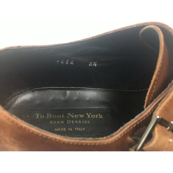 To Boot New York Adam Derrick Oxford Wingtip Dress Shoes Made in Italy Mens 8.5